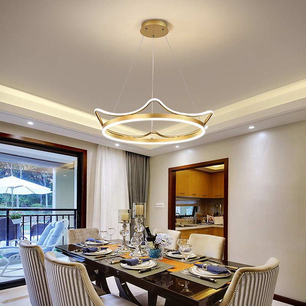 Gelanor - Crown Ring LED Ceiling Light