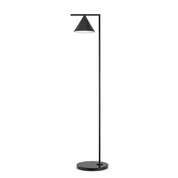 Pyrene - Carrara Marble Rotating Cone Floor Lamp