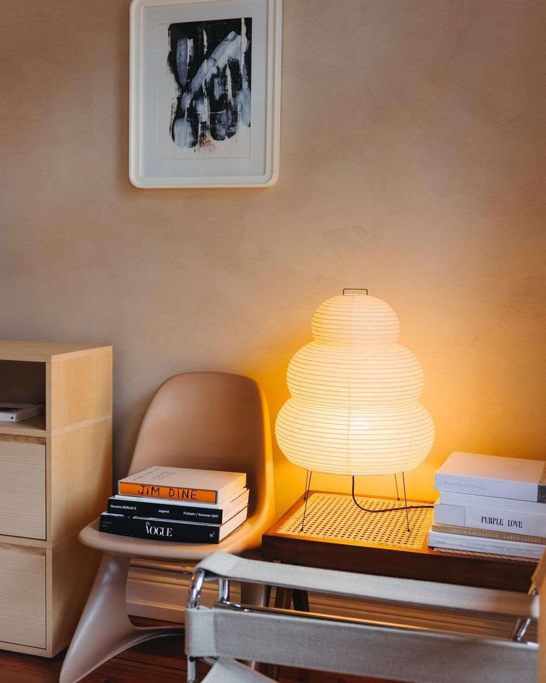 Leuke - Handmade Washi Paper Lantern Table Lamp
