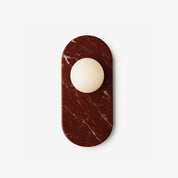 Harmonia - Marble and Travertine Wall Sconce
