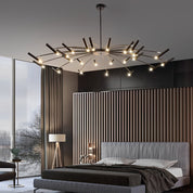 Kleitos - Adjustable Head LED Chandelier