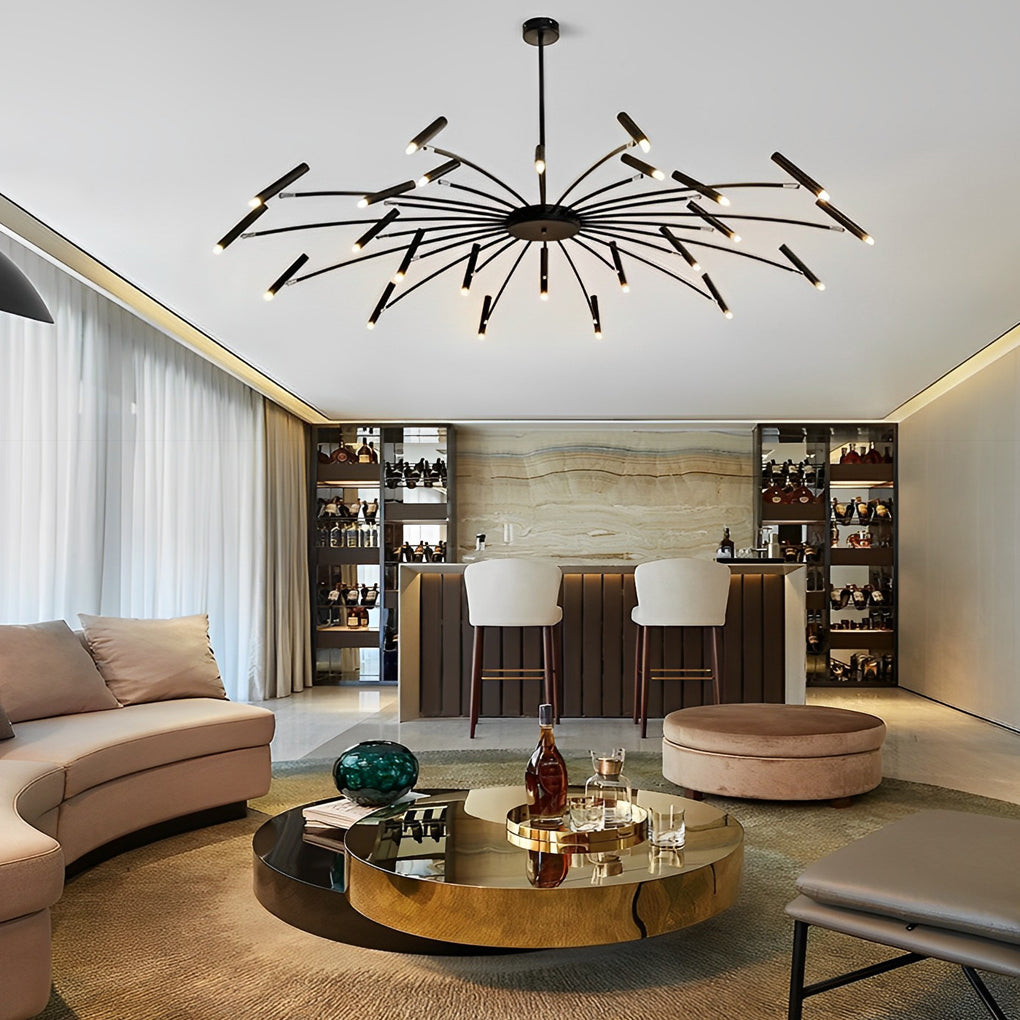 Kleitos - Adjustable Head LED Chandelier