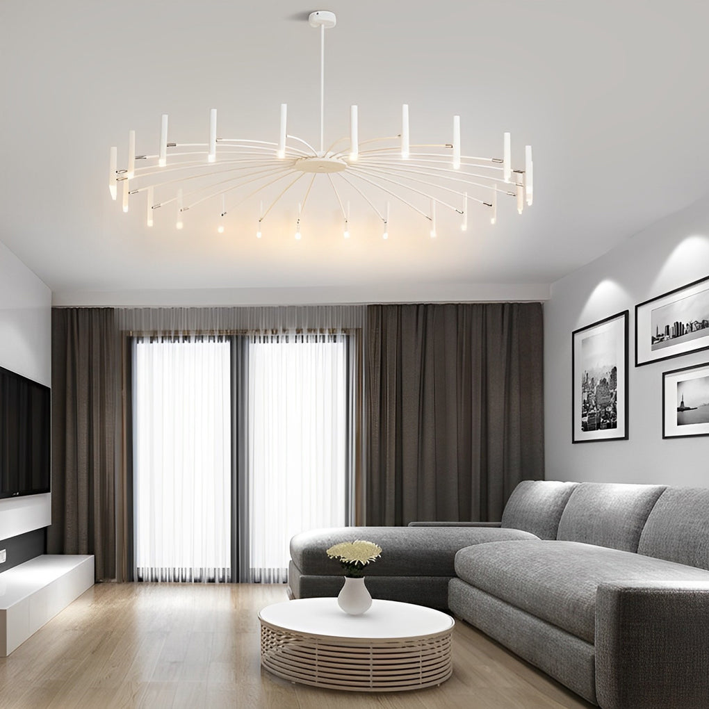 Kleitos - Adjustable Head LED Chandelier