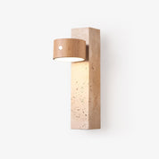 Proteus - Cordless Travertine Wall Light