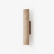 Hyperion - Yellow Travertine Column Wall Light