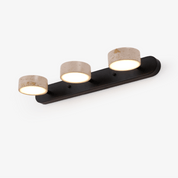 Melpomene - Travertine and Marble Vanity Light