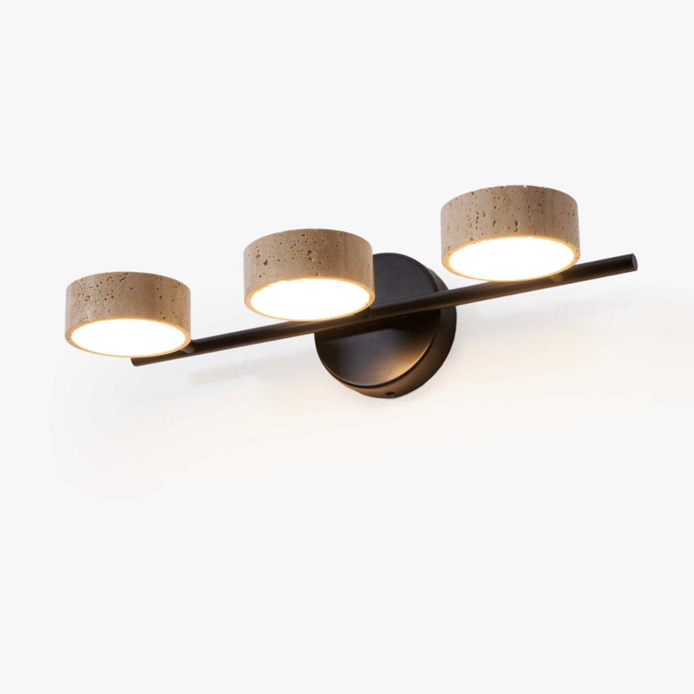 Sterope - Travertine Vanity Wall Light
