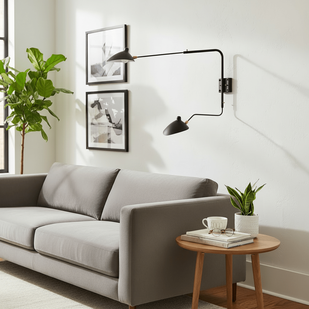 Alkippe - Long-Arm Rotating Wall Sconce