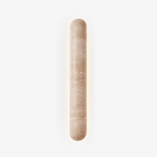 Merope - Backlit Travertine Wall Sconce