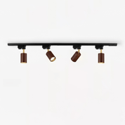 Alkaios - Walnut Grain Track Light