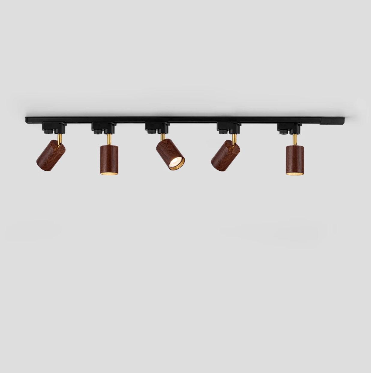 Alkaios - Walnut Grain Track Light