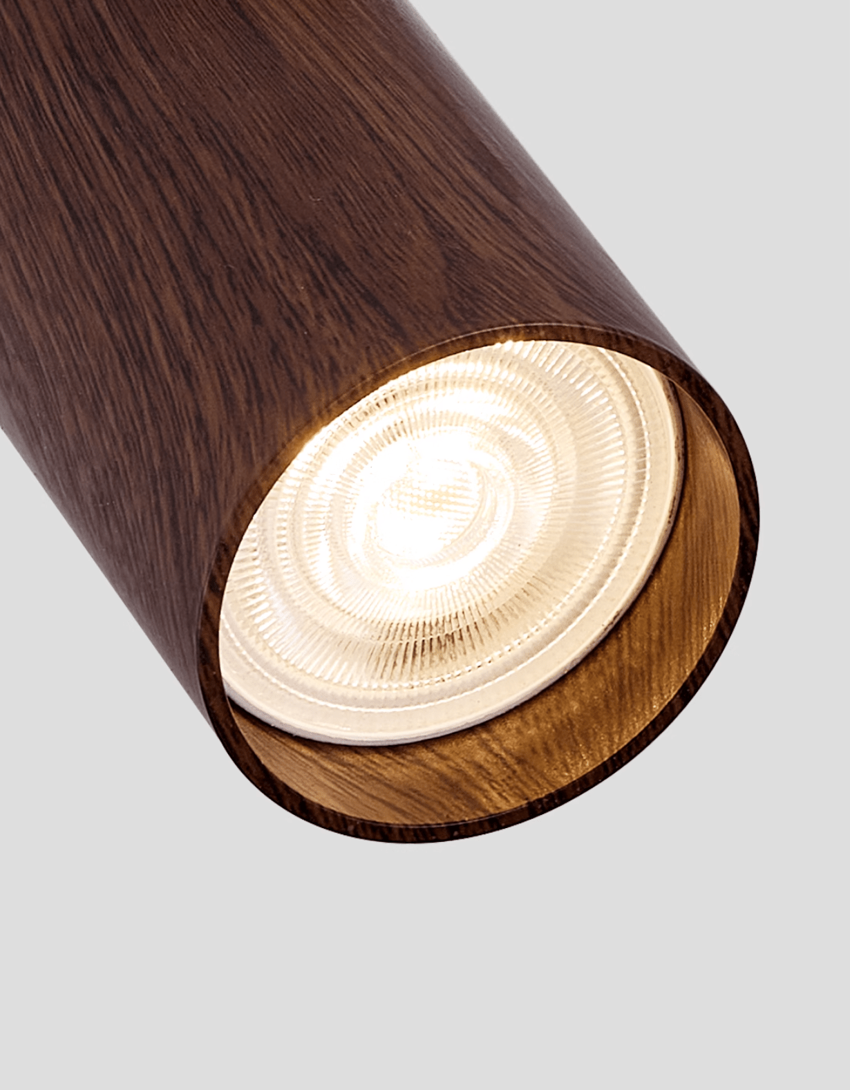 Alkaios - Walnut Grain Track Light