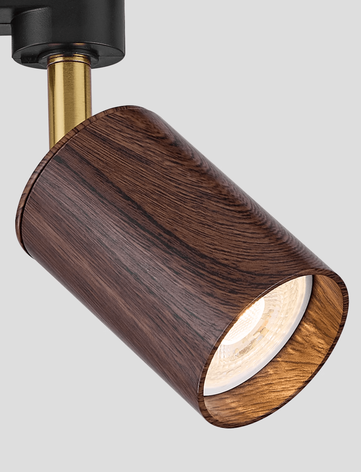 Alkaios - Walnut Grain Track Light