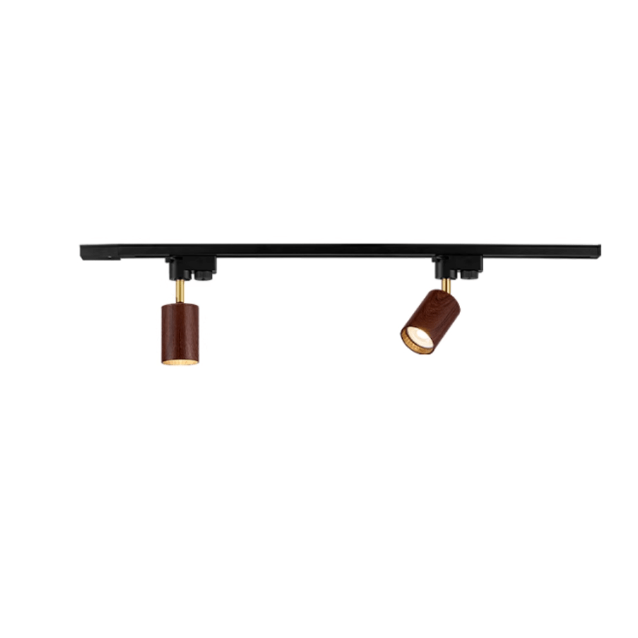 Alkaios - Walnut Grain Track Light