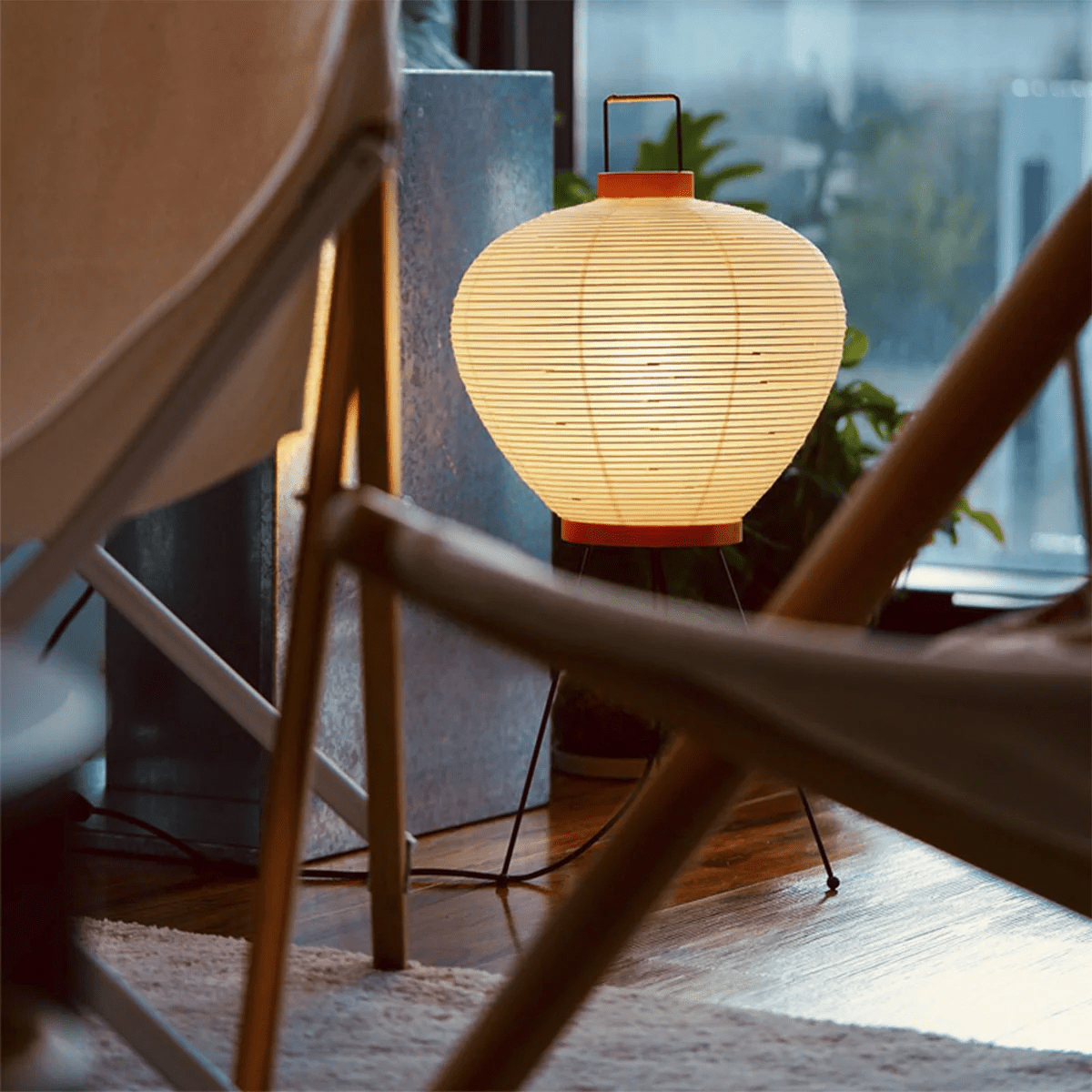 Leuke - Handmade Washi Paper Lantern Table Lamp