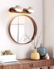 Phosphoros - Rechargeable Travertine Wall Light