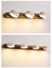 Aigle - Natural Travertine Wall Light