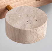 Phosphoros - Rechargeable Travertine Wall Light