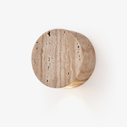 Nyssa - Travertine Downlight Sconce