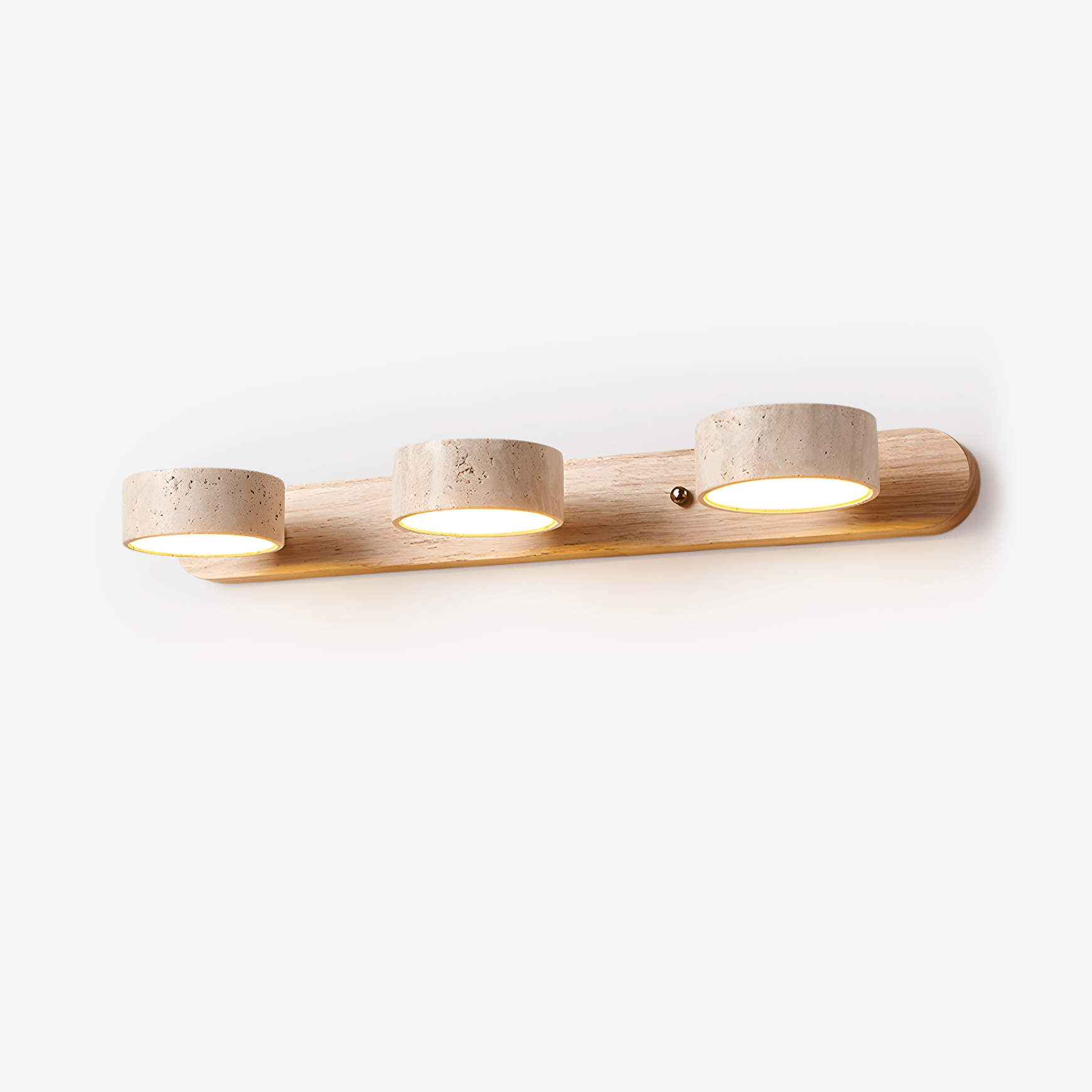 Phosphoros - Rechargeable Travertine Wall Light