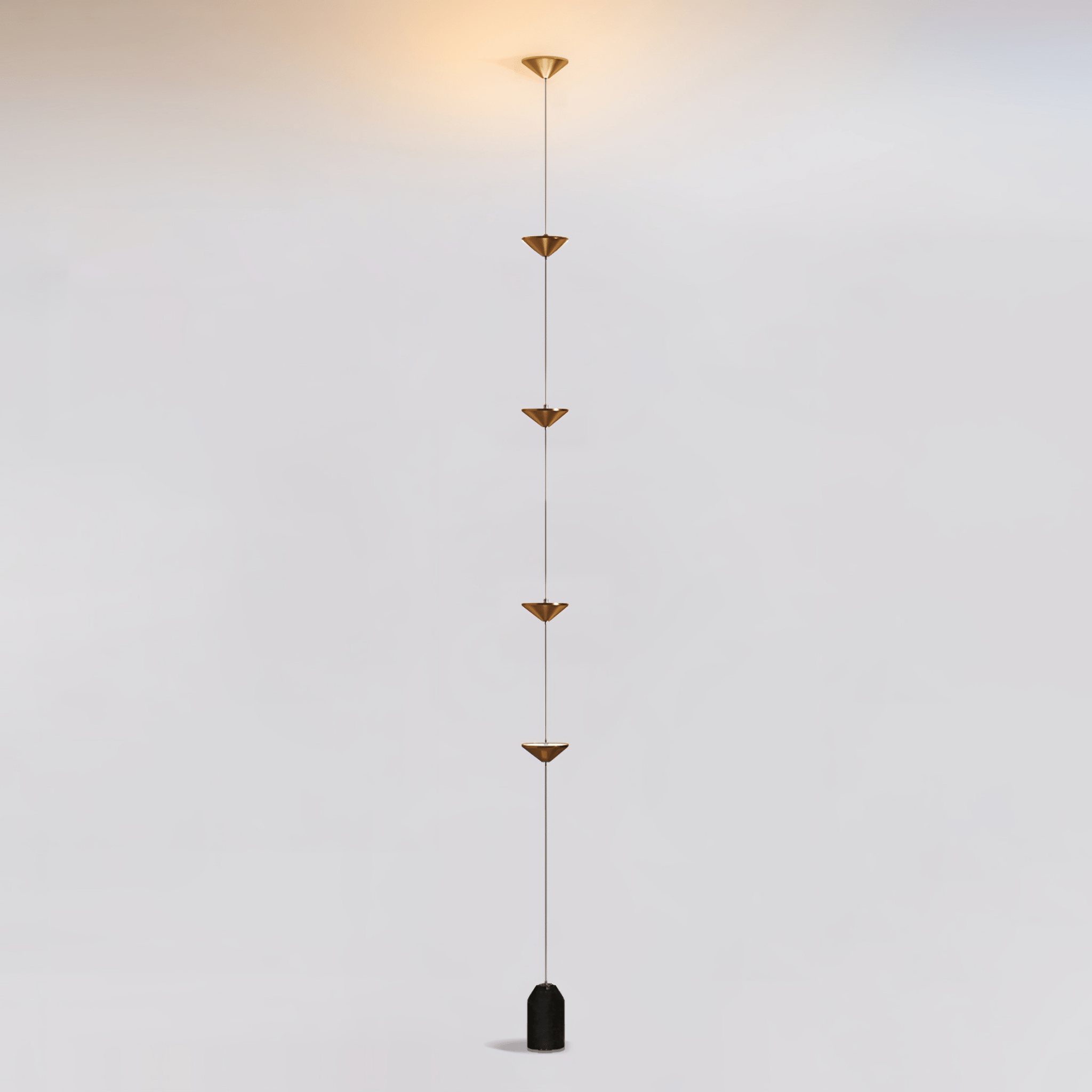 Ouranie - Floor-to-Ceiling Tension Cable Floor Lamp