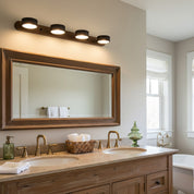Nyx - Black Travertine Wall Light
