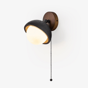 Hegemone - Black Travertine Pivot Sconce