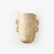 Thoosa - Sculptural Travertine Wall Lamp