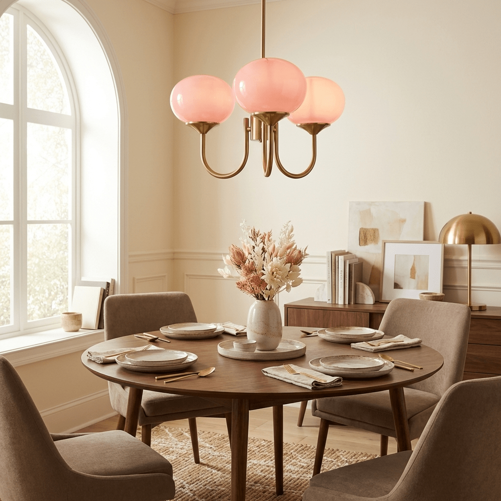 Hedone - Hand-Sprayed Glass Chandelier