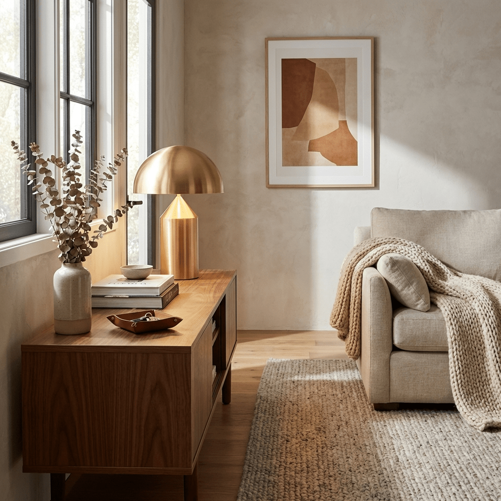 Metis - Geometric Metal Table Lamp