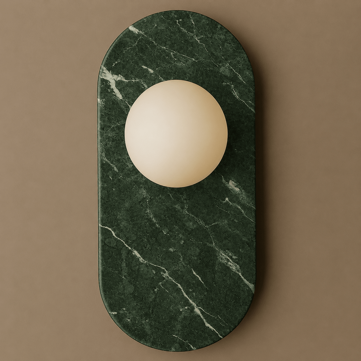 Harmonia - Marble and Travertine Wall Sconce