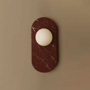 Harmonia - Marble and Travertine Wall Sconce