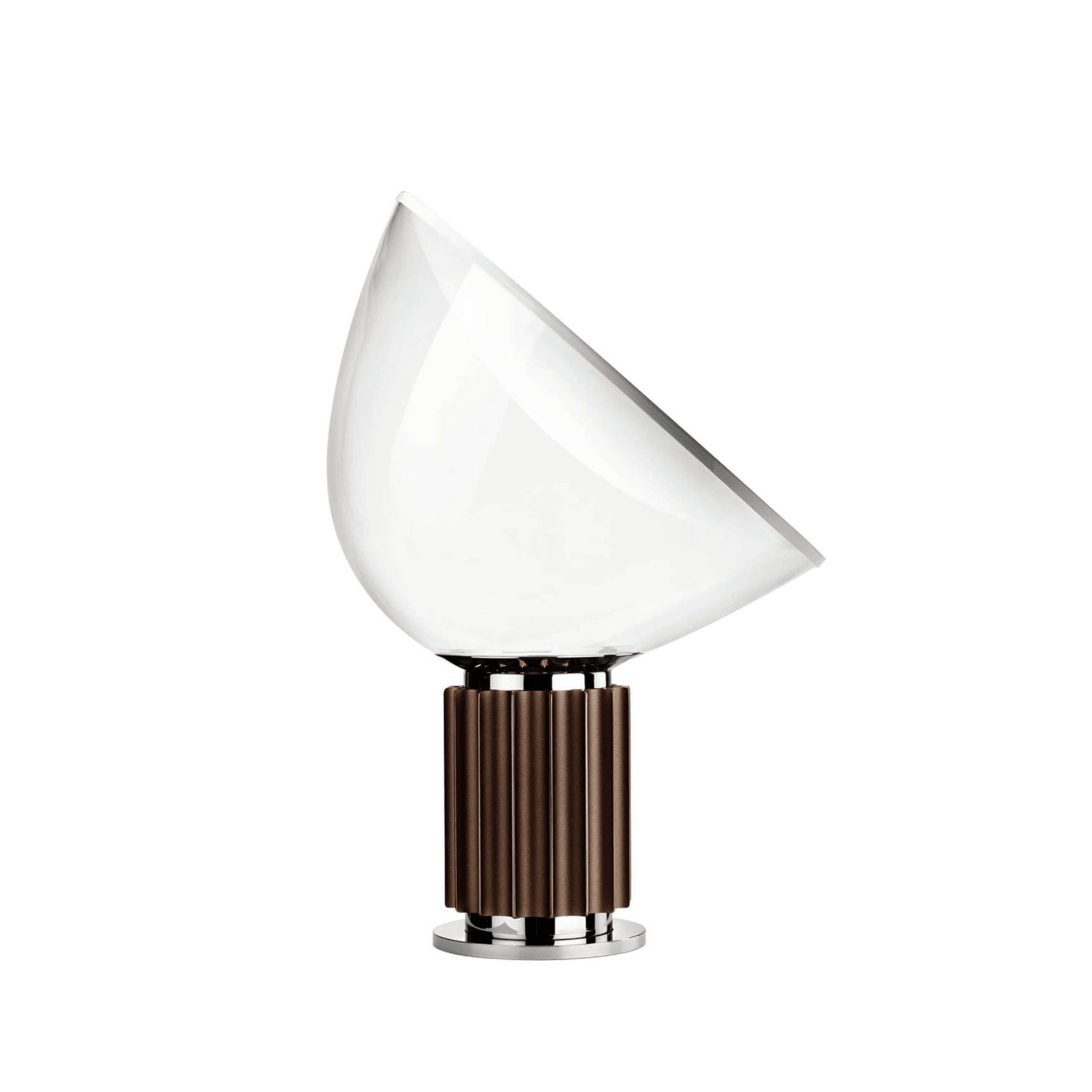 Aktis - Aluminum and Blown Glass Table Lamp