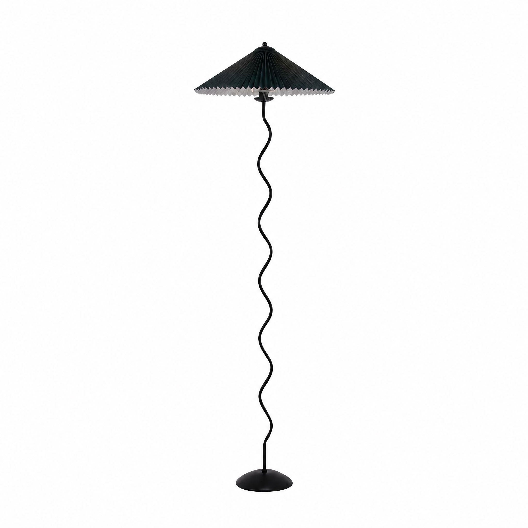 Maiandros - Black Metal Floor Lamp
