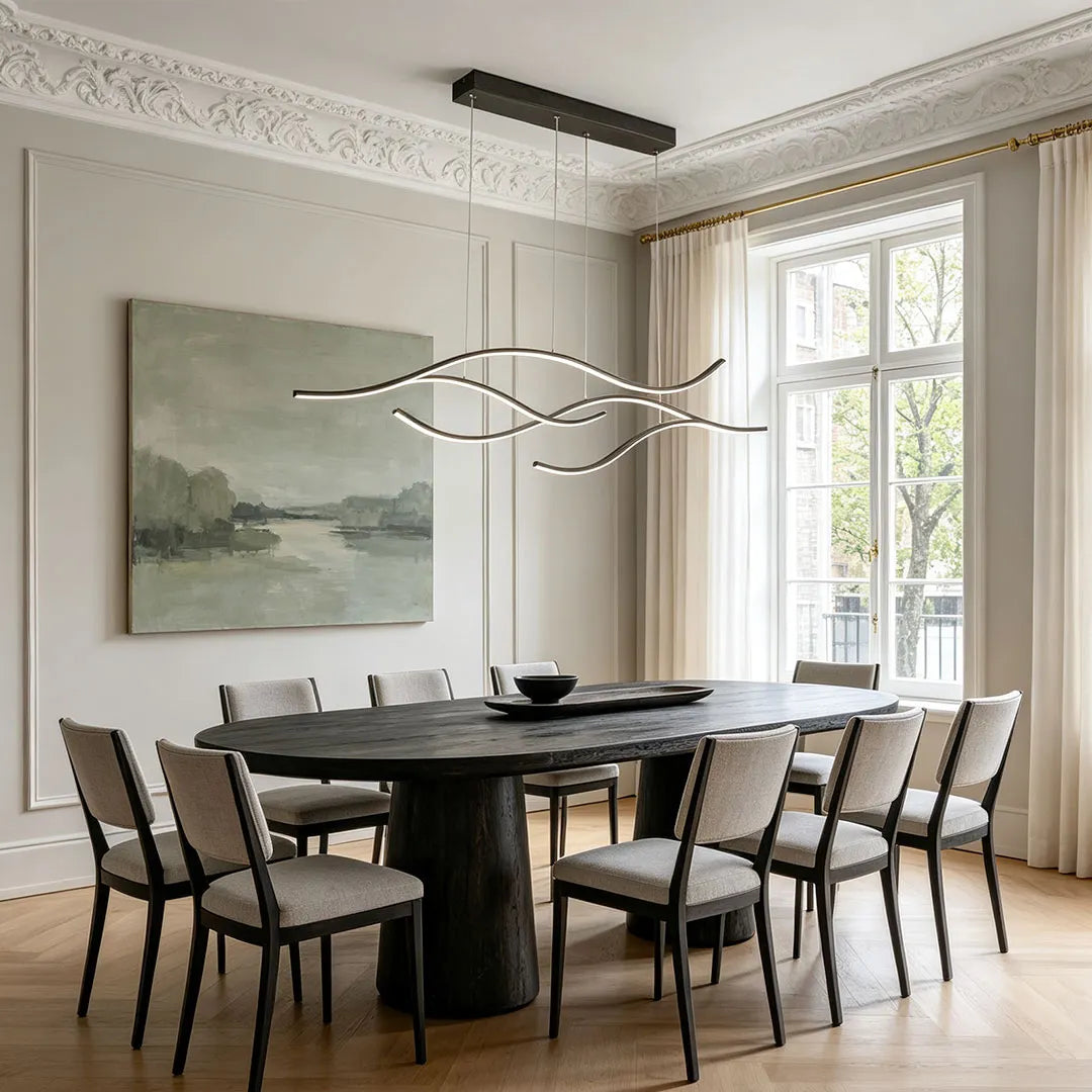 Zephyr - Curved LED Pendant Light