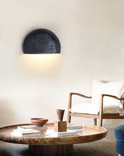 Peitho - Travertine Bowl Wall Light
