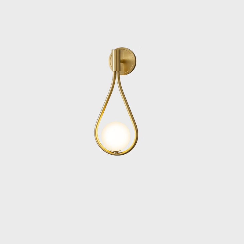 Kallianeira - Brass and Glass Vanity Light