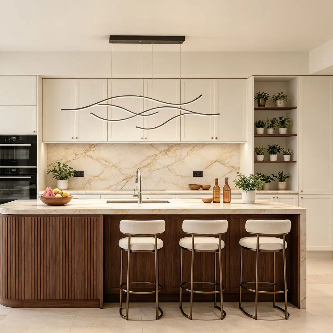 Zephyr - Curved LED Pendant Light