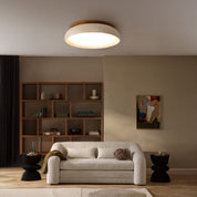 Kalypso - Travertine Flush Mount Ceiling Light