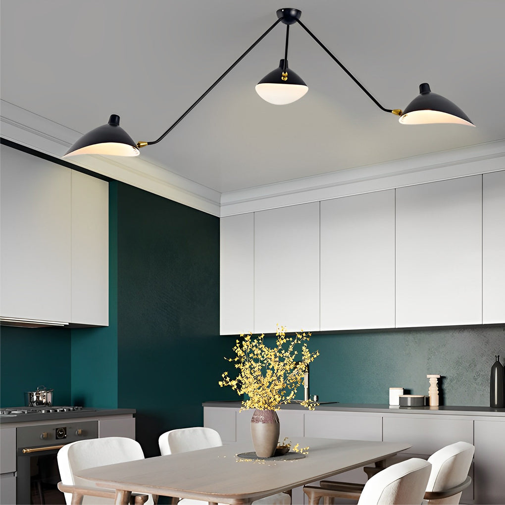Chrysanthe - Rotatable 3-Light Ceiling Light