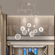 Aspasia - White Ring LED Chandelier