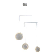 Aspasia - White Ring LED Chandelier