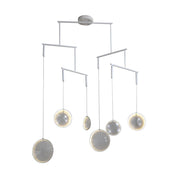 Aspasia - White Ring LED Chandelier