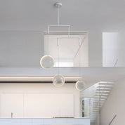 Aspasia - White Ring LED Chandelier