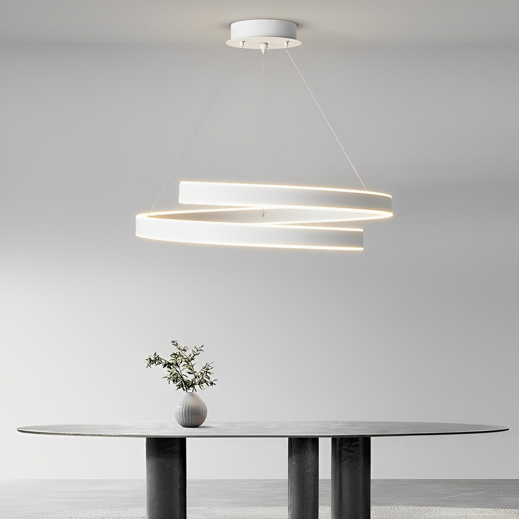 Andromache - Ringed Nordic LED Chandelier
