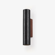 Erebos - Black Travertine Column Sconce
