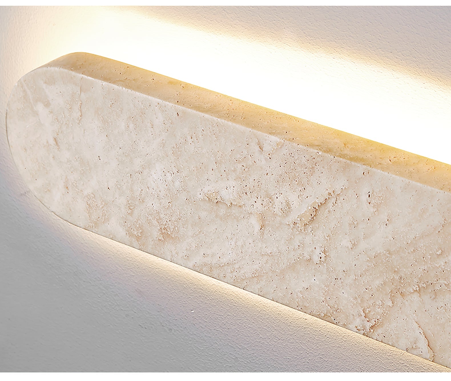 Okeanos - Travertine Bar Wall Light