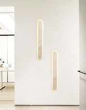 Okeanos - Travertine Bar Wall Light