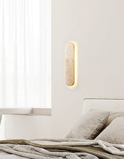 Okeanos - Travertine Bar Wall Light