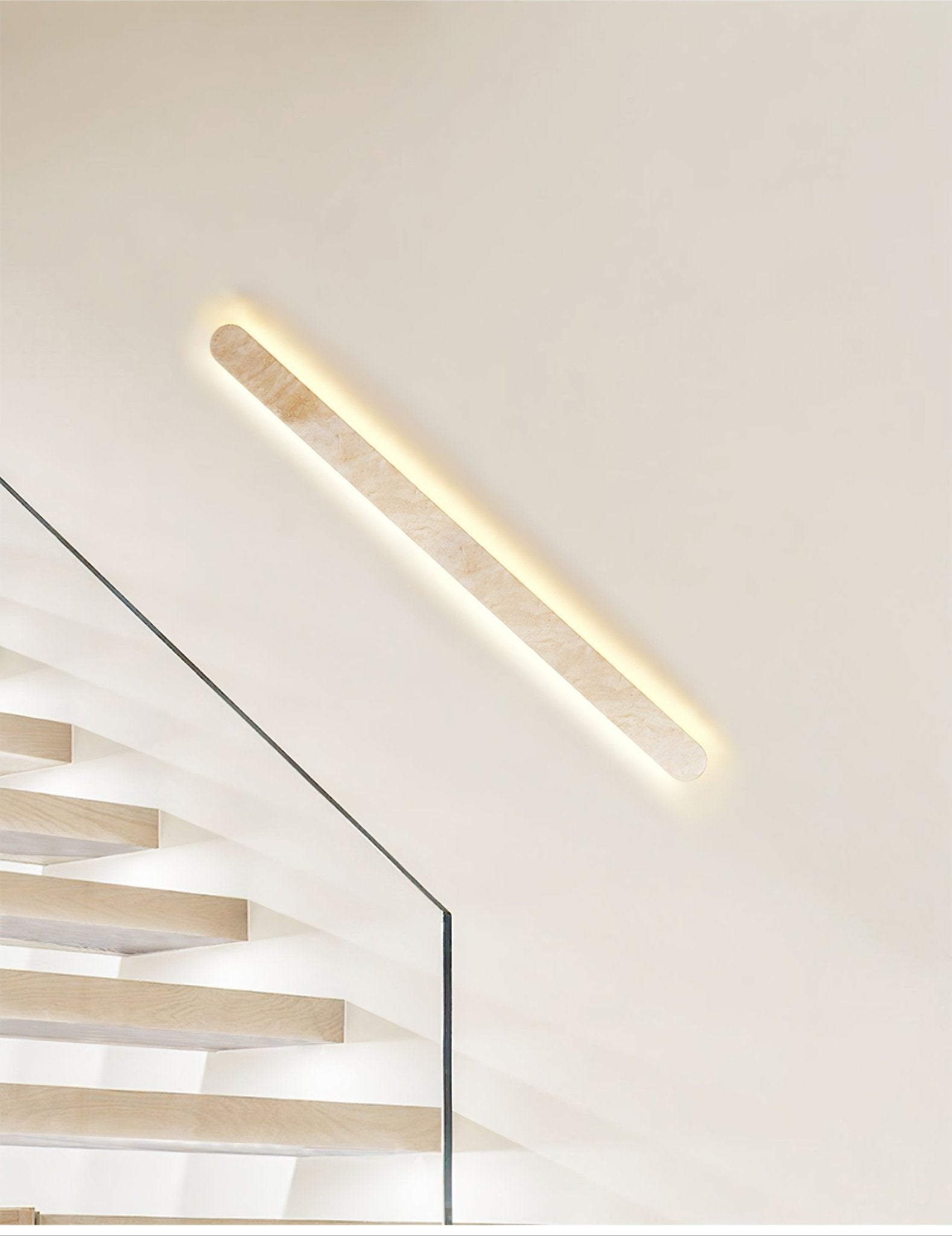 Okeanos - Travertine Bar Wall Light